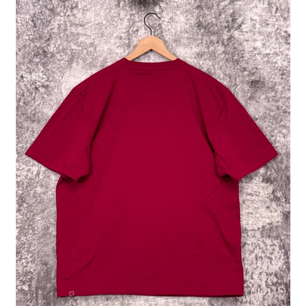 Lululemon Shirt XXL Mens Heavyweight Cotton Jersey T Shirt Berry Rumble - Picture 3 of 7
